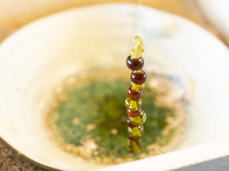 different colours of glass